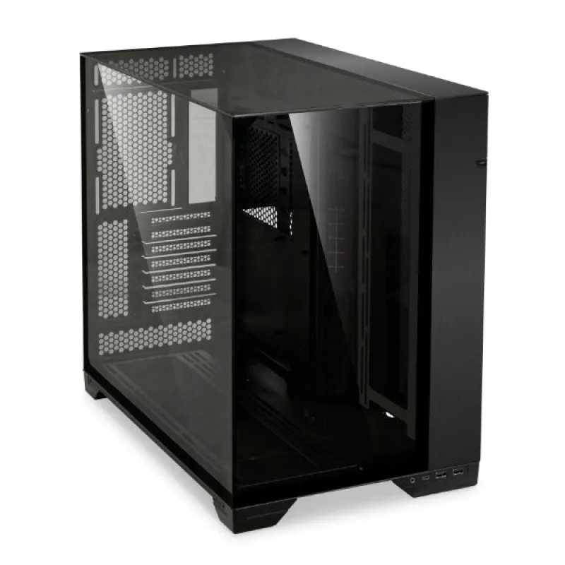 Lian Li 聯力 O11 VISION ATX Case 中塔機箱 - 黑色