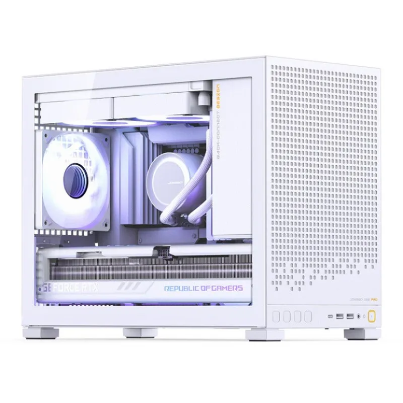 JONSBO D32 Standard MATX 機箱 - Black/White (黑/白)