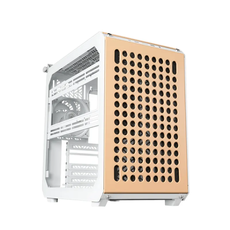 Cooler Master QUBE 500 Flatpack ATX CASE 機箱 黑 / 白 / 馬卡龍版 - 黑色