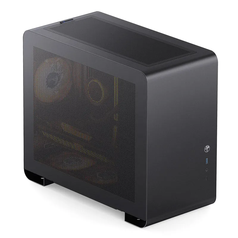 JONSBO U4mini Mesh MATX 機箱 (黑/白) - 黑色