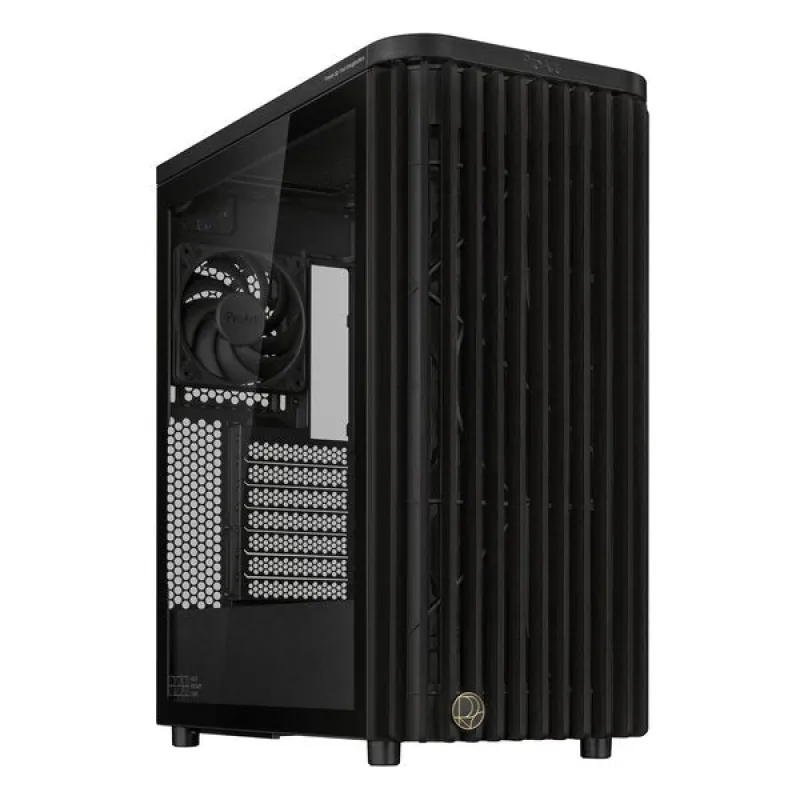 ASUS 華碩 ProArt PA401 ATX 機箱 黑色木質 玻璃 / 金屬側板 - 玻璃