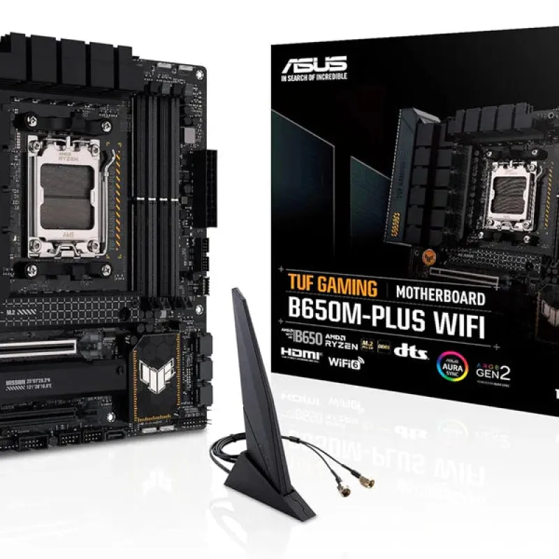 ASUS 華碩 TUF GAMING B650M-PLUS WIFI MATX 主機板 DDR5