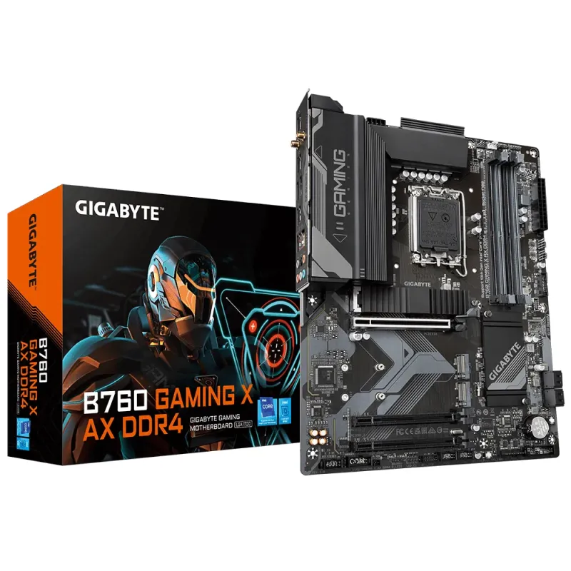 GIGABYTE 技嘉 B760 GAMING X AX DDR4 ATX 主機板 (DDR4)