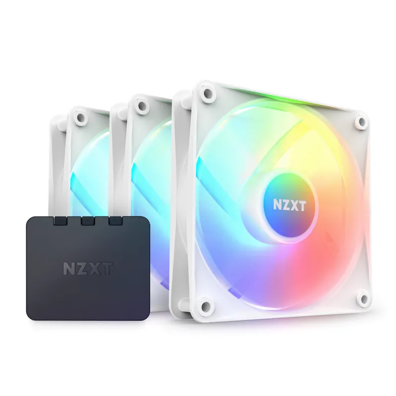 NZXT F120 RGB Core Triple Pack with Controller - 黑色