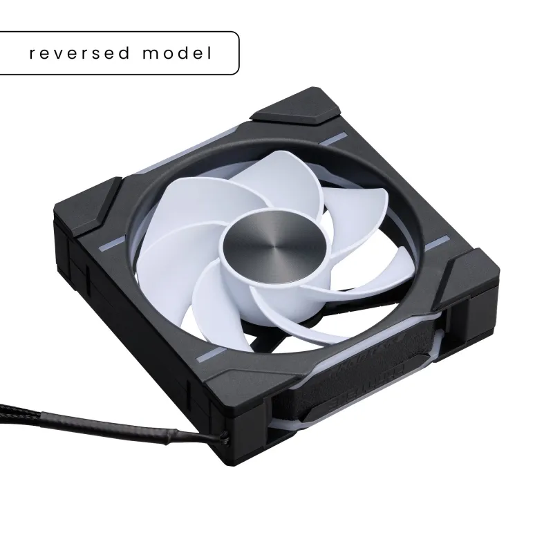 Phanteks D30-120 PWM DRGB Case Fan 機箱風扇 3年保養 反向扇葉 - 黑色 / Single Pack 單件