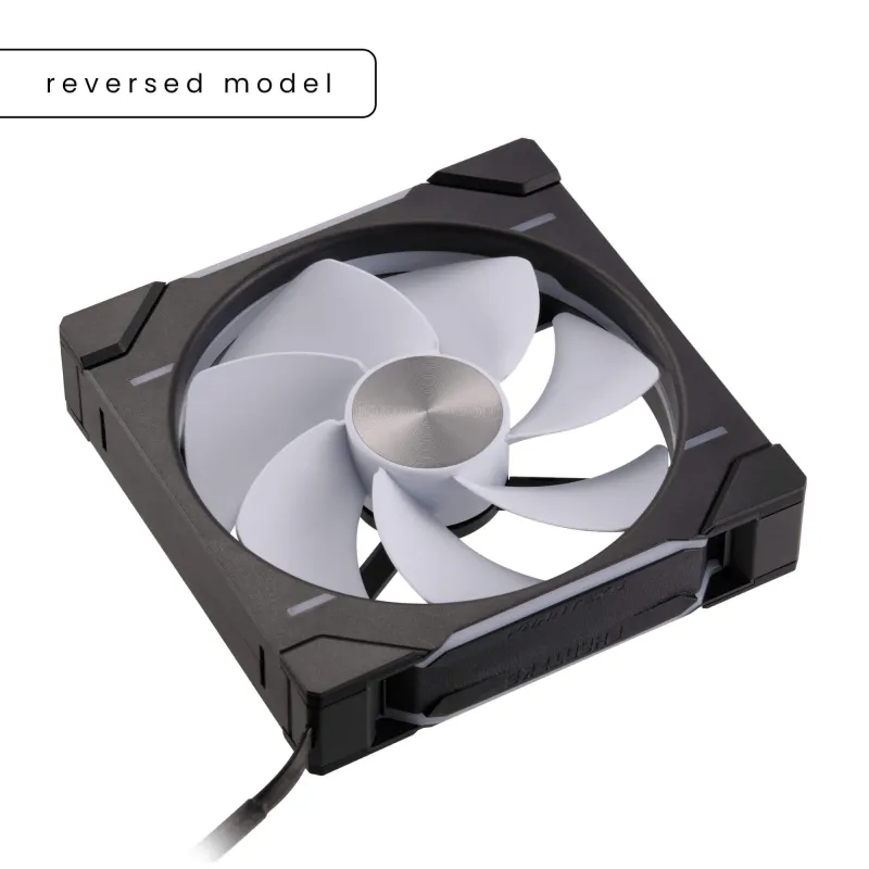 Phanteks D30-140 PWM DRGB Case Fan 機箱風扇 3年保養 反向扇葉 - 黑色