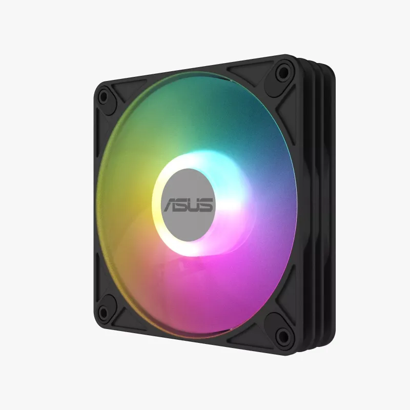 ASUS 華碩 PRIME AR120 ARGB 120mm 風扇 - Black 黑色 - Single Pack 單件