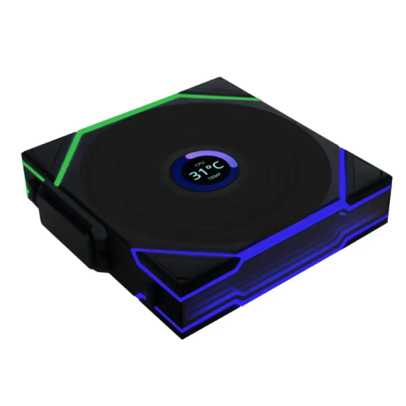 LIAN LI 聯力 UNI FAN TL120 V2 RGB 120mm 無線 Wireless  機箱風扇 - 黑色 / Single Pack 單件