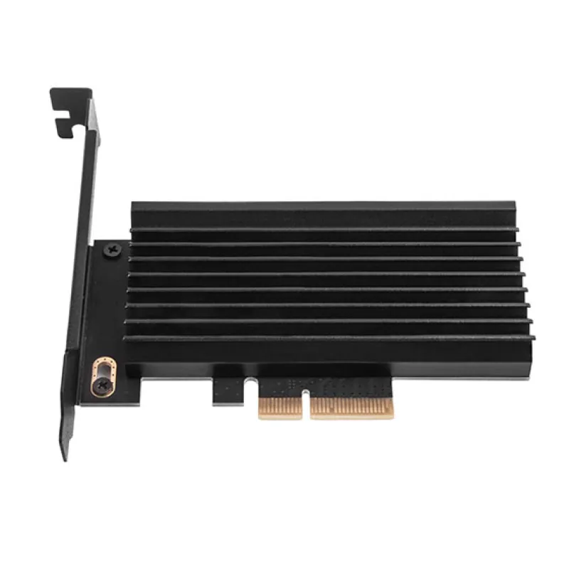 SilverStone ECM24 ARGB M2 轉 PCIe 3.0 x4 ARGB轉接卡與散熱鰭片組