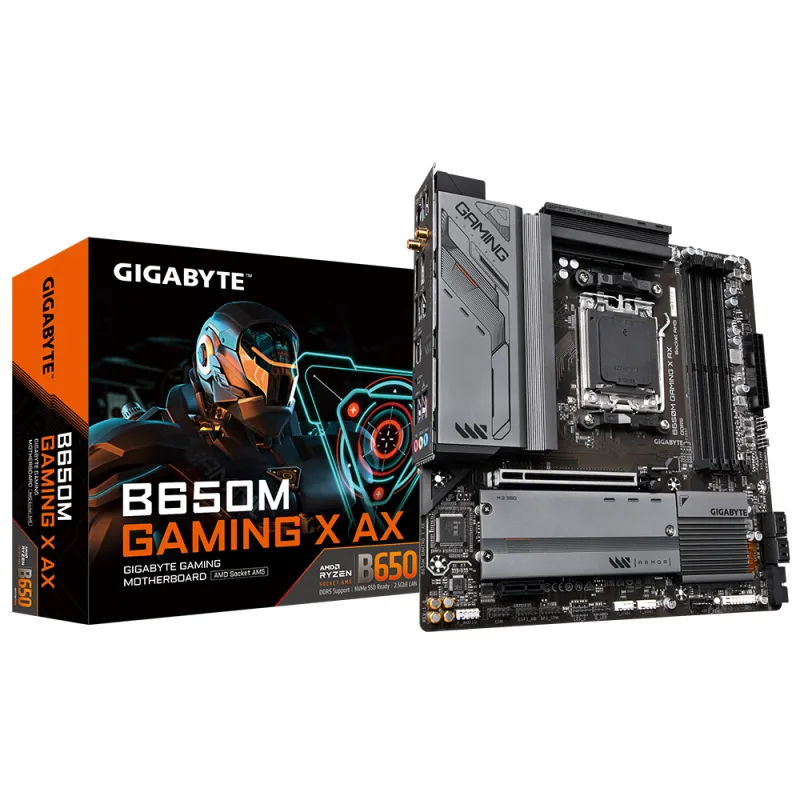 GIGABYTE 技嘉 B650M GAMING X AX MATX 主機板 (DDR5)