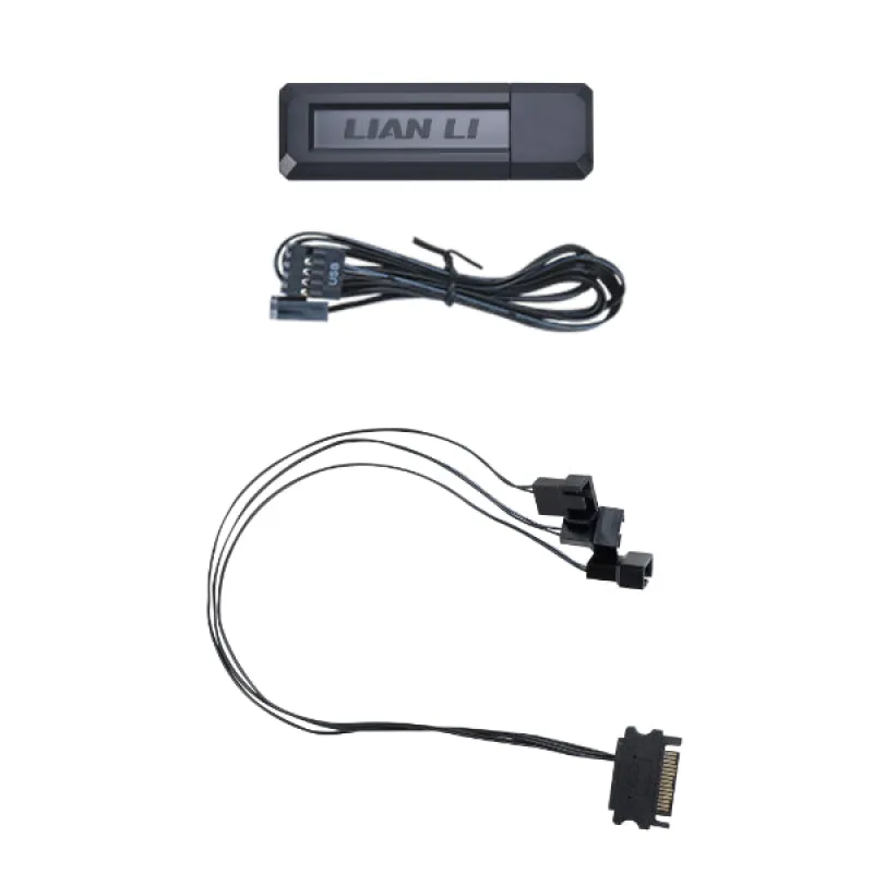 LIAN LI 聯力 L-Wireless Controller Kit (黑/白) - 黑色