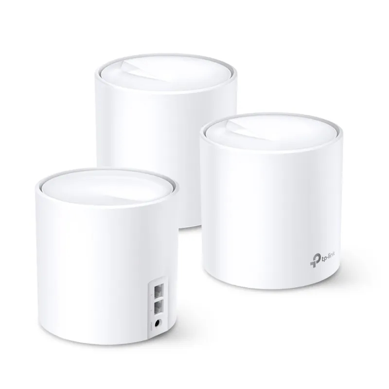 TP-Link AX3000 Whole Home Mesh Wi-Fi System Deco X60 3件裝