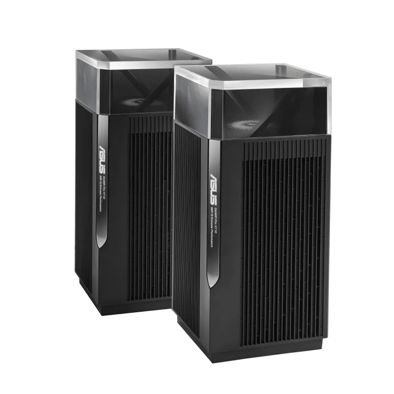 ASUS ZenWiFi Pro ET12 AXE11000 三頻 WiFi 6E Mesh WiFi System 網狀路由器 黑色 - 1件裝