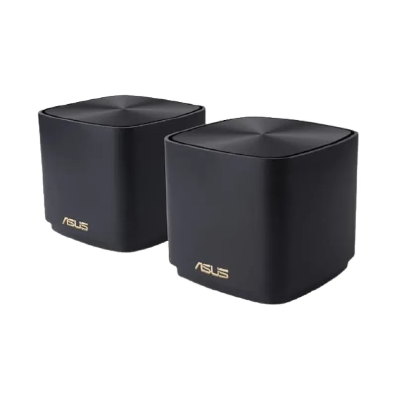 ASUS 華碩 ZenWiFi XD4S AX1800 Dual Band Mesh WiFi System 網路路由器 (黑色) - 2件裝