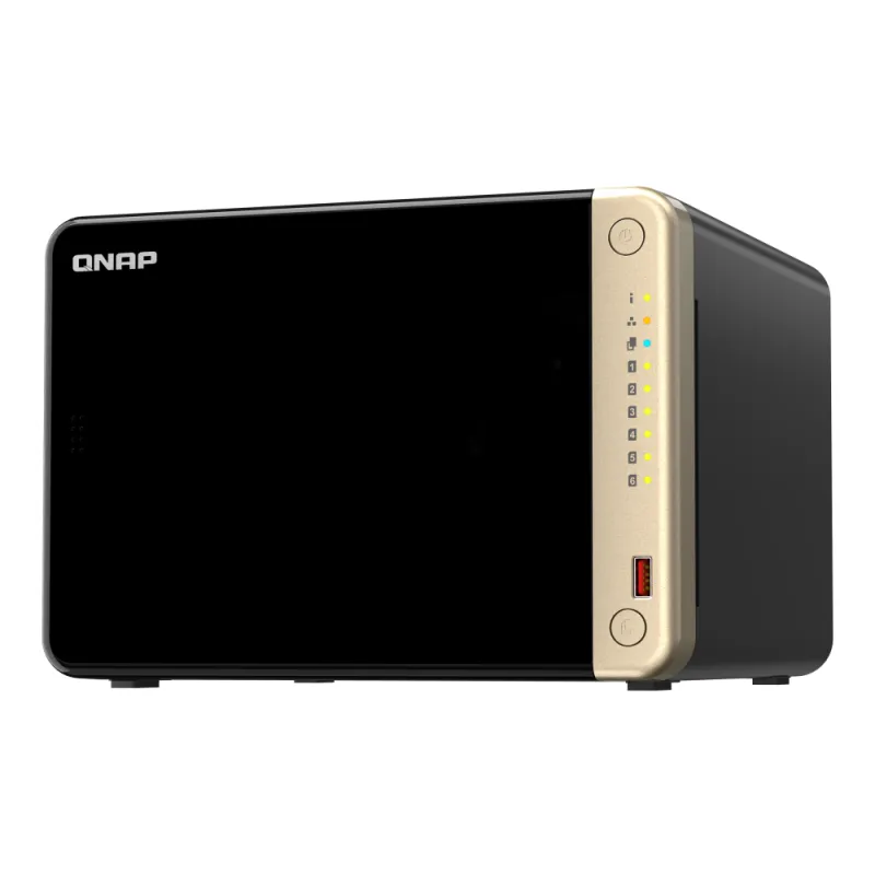 QNAP TS-664 6-Bay 中小企NAS 可存儲M.2 2280 SSD
