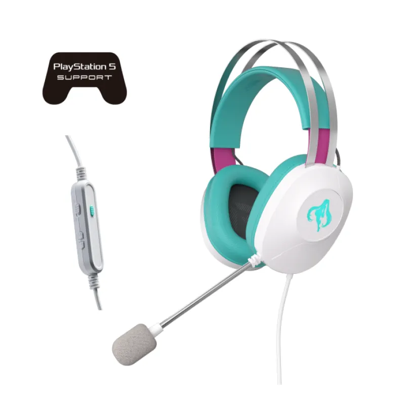 ASUS MIKU 初音未來TUF GAMING X HATSUNE MIKU初音未來 H1 Gen II Hatsune Miku Edition 電競耳機