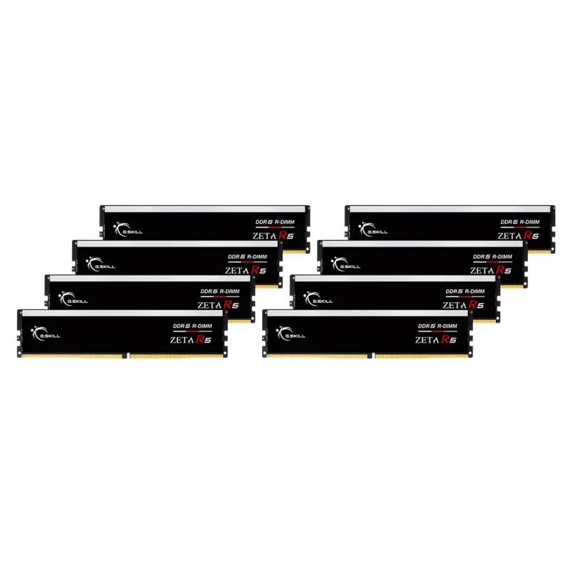 G Skill Zeta R5 DDR5 6000/6400MHz 64/128GB  Intel XMP 3.0 and ECC support - 64GB (16GB x4) / 6400 MHz