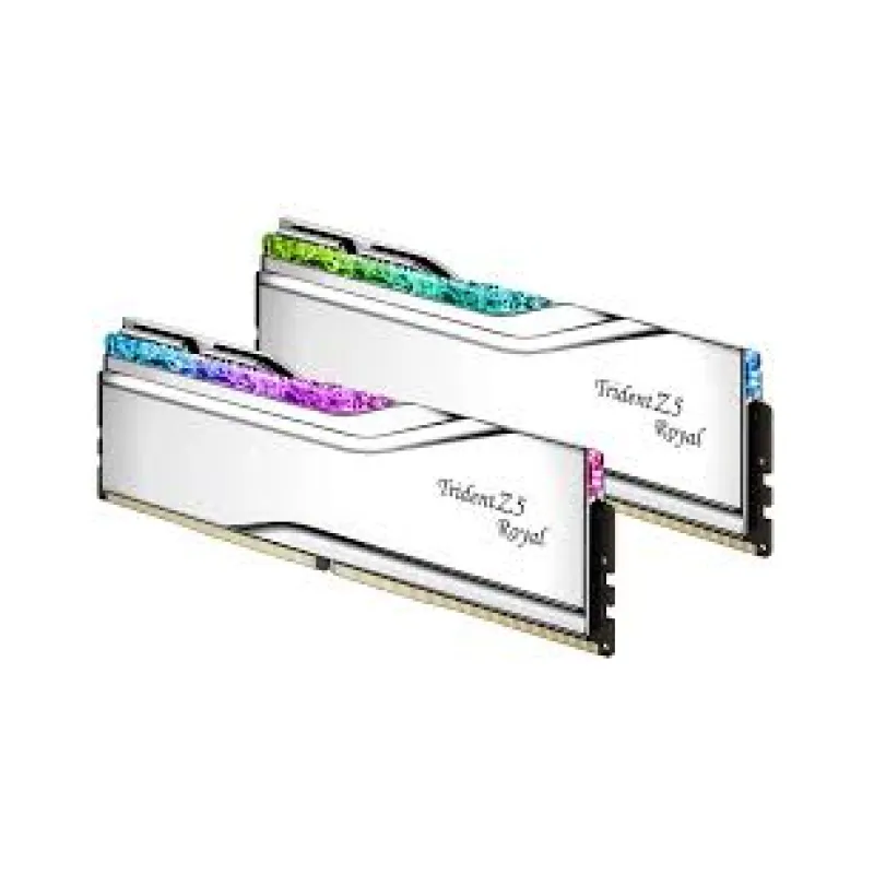 G.Skill Trident Z5 ROYAL Neo RGB Silver DDR5 6400 MHz - AMD EXPO - 32GB (16GB x2)