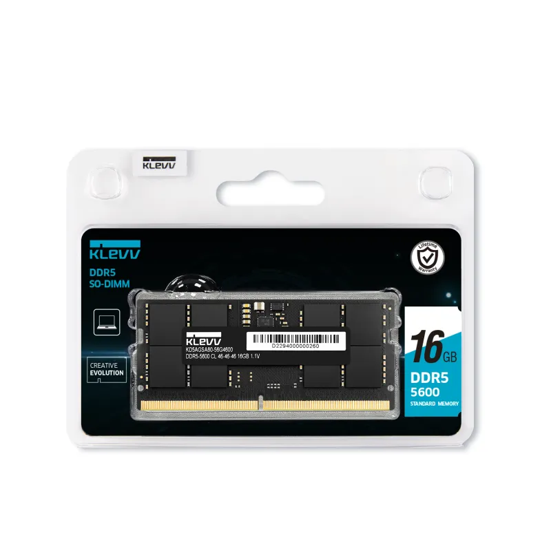 Klevv 科賦 DDR5 5600MHz SODIMM Notebook RAM 16/32 GB X1 Single - 16GB x1