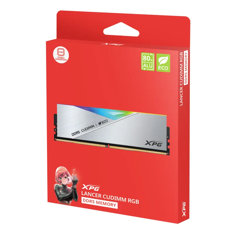Adata XPG Lancer CUDIMM RGB RAM DDR5 8400MHz 48GB (24GB x 2) CUDIMM for Intel Core Ultra 200 K-series