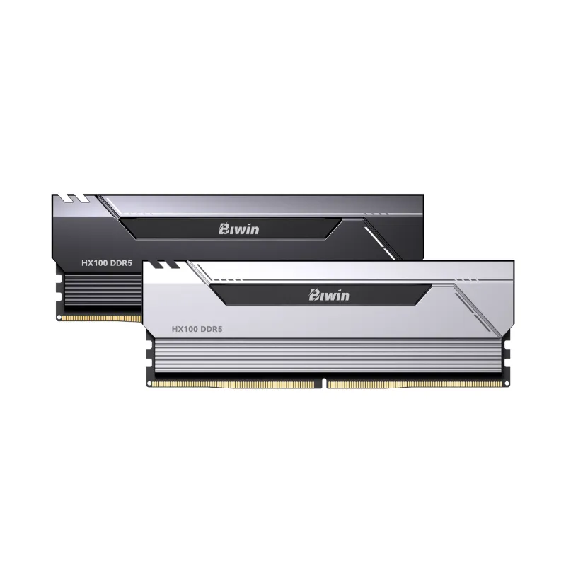 Biwin Black Opal HX100 DDR5 RAM 記憶體 (黑/白) 6000Mhz 64GB (32GB X2) - 黑色