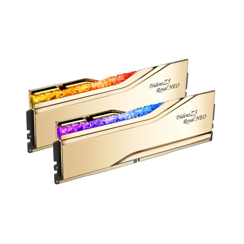 G.Skill Trident Z5 ROYAL Neo RGB Gold DDR5 6000 MHz - AMD EXPO - 32GB (16GB x2)