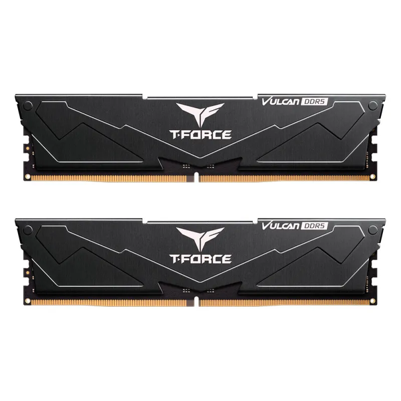 Team T-Force Vulcan DDR5 6000Mhz 32/64gb Black - 32GB (16GB x2)