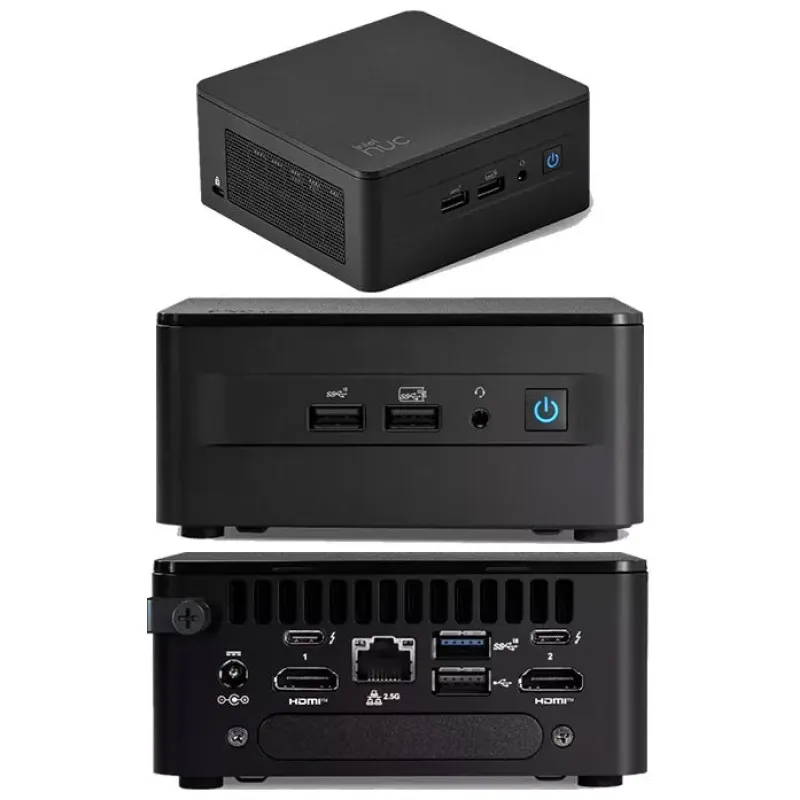 Intel NUC 13 Pro Kit - NUC13ANHi7 ( i7-1360P、DDR4 x2 、Thunderbolt 4 x2 )(可加2.5" HDD)