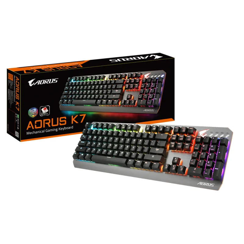 GIGABYTE AORUS K7 Mechanical Gaming Keyboard (Cherry Red)