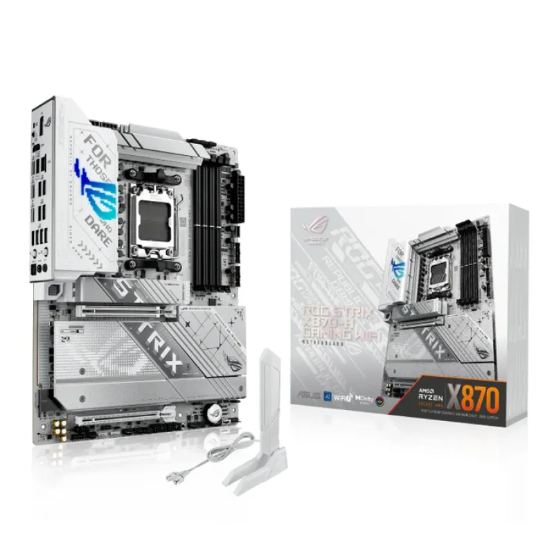 ASUS 華碩 ROG STRIX X870-A GAMING WIFI ATX 白色主機板 DDR5