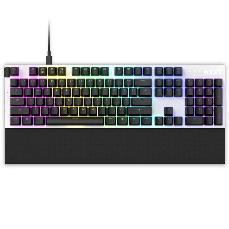NZXT Function Full Size Mechanical Keyboard  (紅軸) - 黑色
