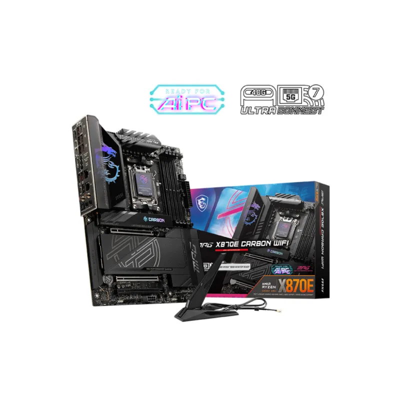【八週年大激減】MSI 微星 MPG X870E CARBON WIFI ATX 主機板 (DDR5)