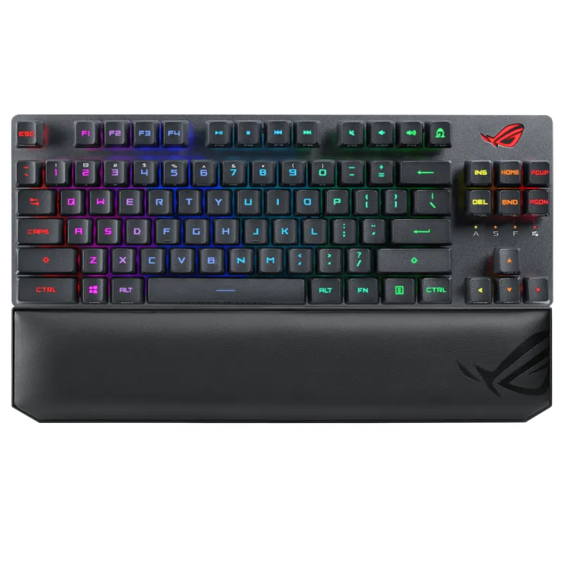 ASUS ROG Strix Scope RX TKL Deluxe Wireless 無線遊戲鍵盤 (光學紅軸) - 青軸