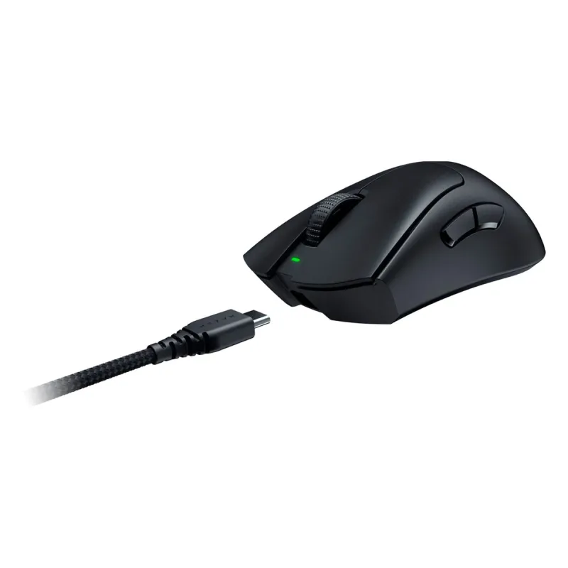 Razer DeathAdder V3 Pro 超輕無線電競滑鼠 classic base 1000Hz - 黑色
