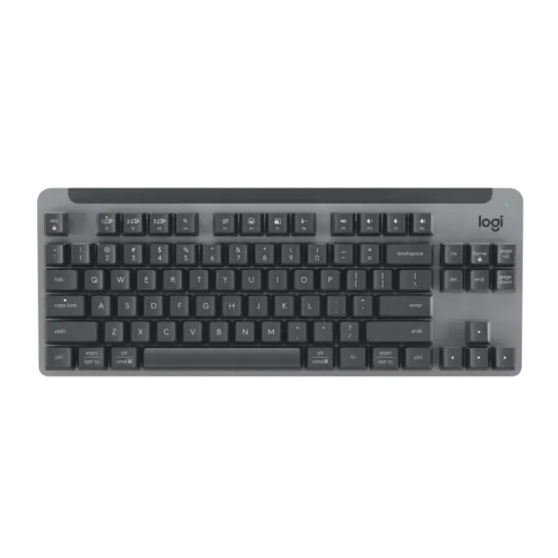 Logitech Signature K855 Wireless Mechanical TKL Keyboard - 黑色
