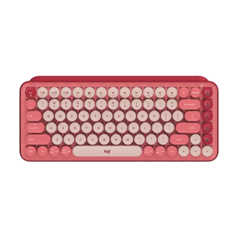 Logitech POP KEYS 無線機械式鍵盤 - Blast Yellow