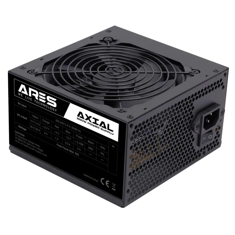 ARES AXIAL Series 550W 主機電源