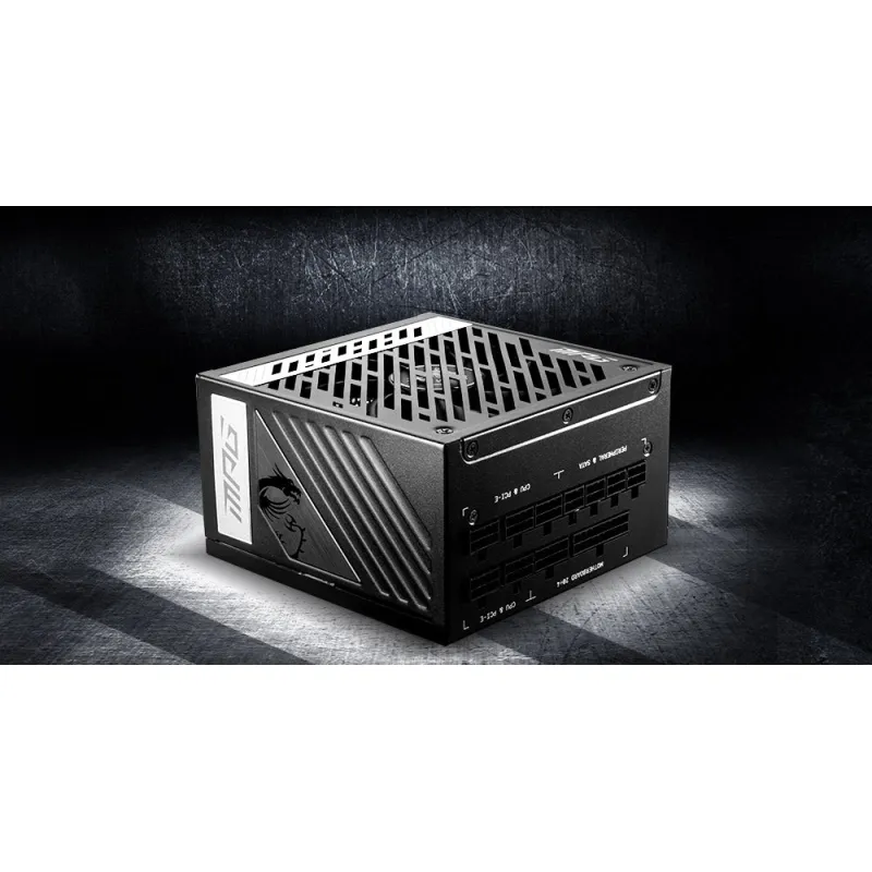 【夏日優惠】MSI 微星 MPG A1000G 1000W 80 PLUS GOLD 全模組 電源