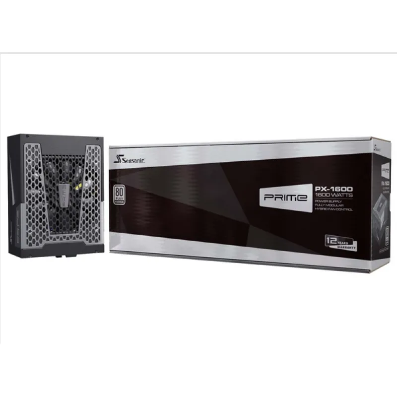SeaSonic Prime PX 1600 Platinum Certified 全模組 主機電源  (12 Years Warranty)