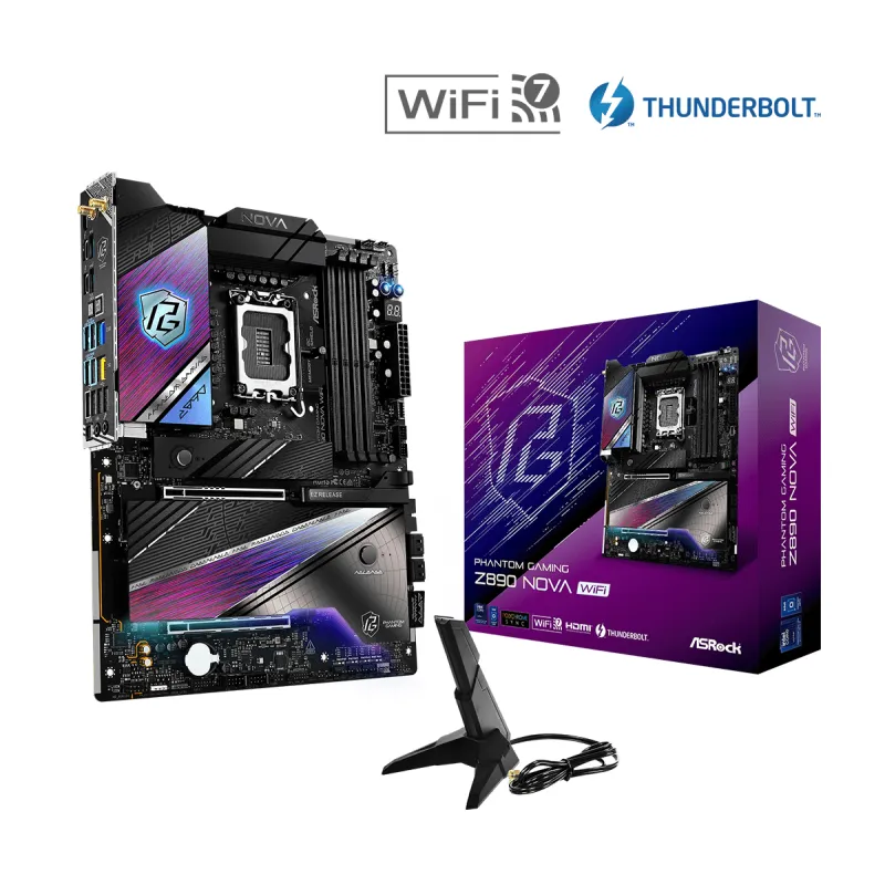 ASRock 華擎 Z890 NOVA WIFI ATX 主機板 (DDR5)