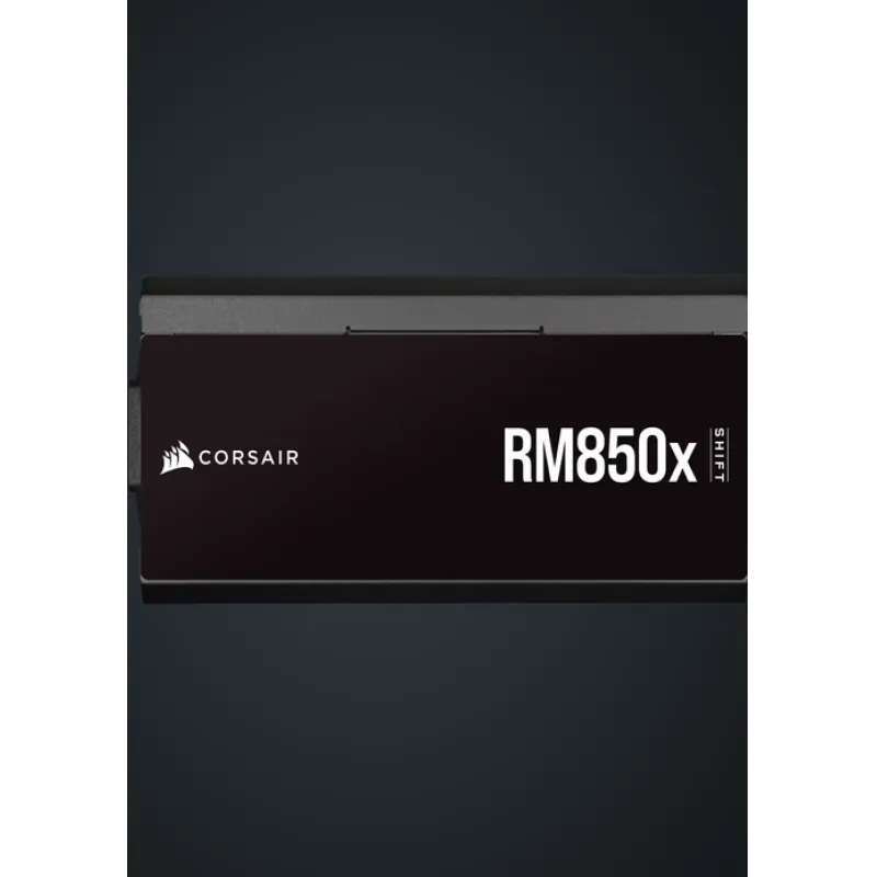 Corsair RM850X Shift 850W 80Plus Gold Fully Modular ATX3.1 金牌 全模組 主機電源 (10年保用) 黑/白 - 黑色
