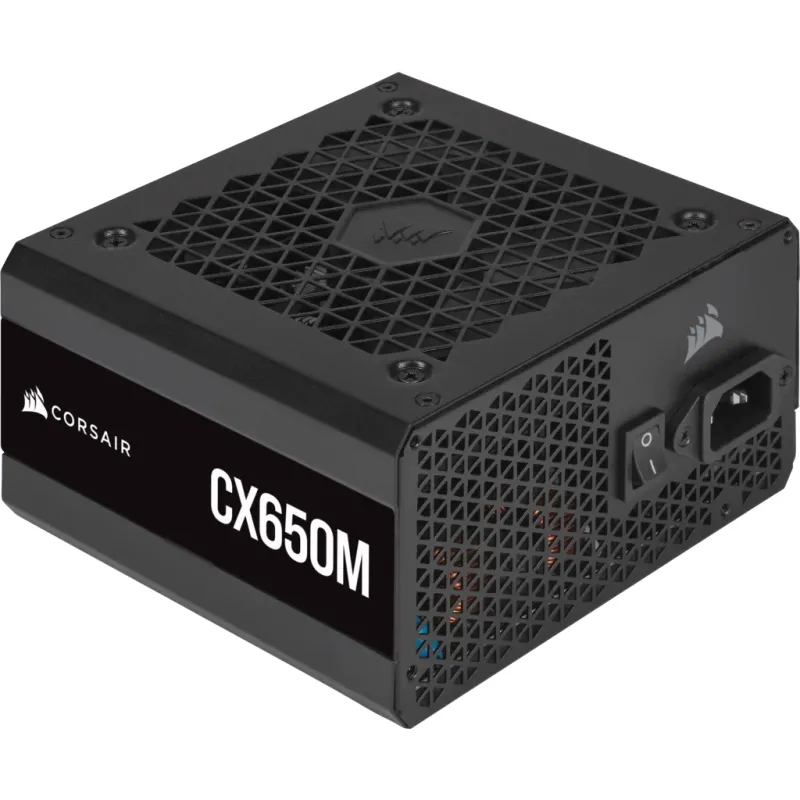 Corsair CX650M 650W 80Plus Bronze Semi Modular 銅牌 主機電源 (5年保) 半模組