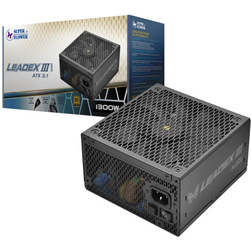 Super Flower LEADEX III Gold 1300W 80 PLUS GOLD 金牌 全模組 主機電源 ATX3.1 PCIE5.1