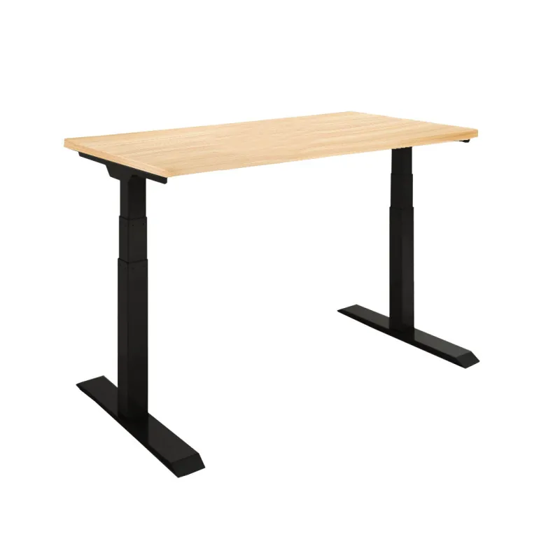 Zenox Office Desk 淺木色 文書枱(固定高度+1.2M/1.4M/1.8M) - 120cm x 70cm