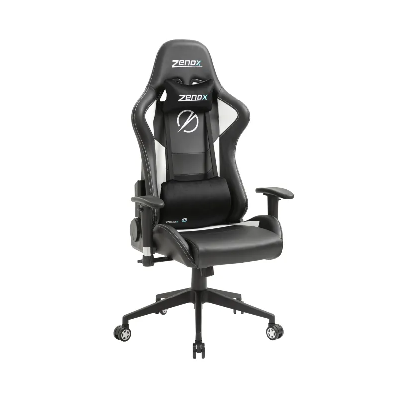 Zenox Mercury Mk-2 Gaming Chair (Leather/White)