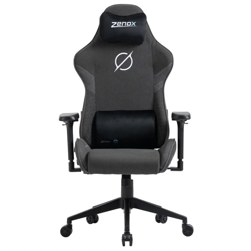 Zenox Saturn-MK2 Gaming Chair (Fabric/Charcoal)