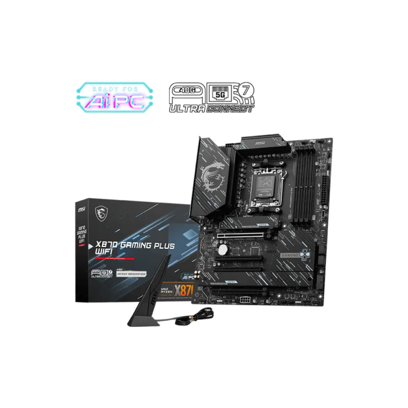 MSI 微星 X870 GAMING PLUS WIFI ATX 主機板 (DDR5)