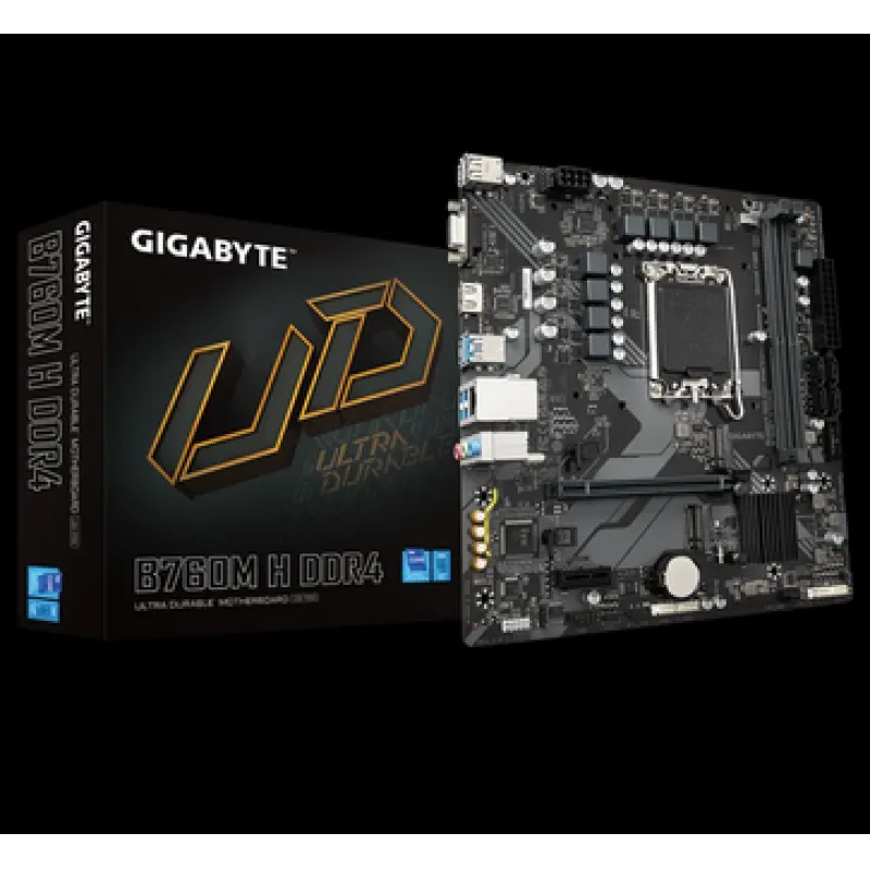 GIGABYTE 技嘉 B760M H MATX 主機板 (DDR4)