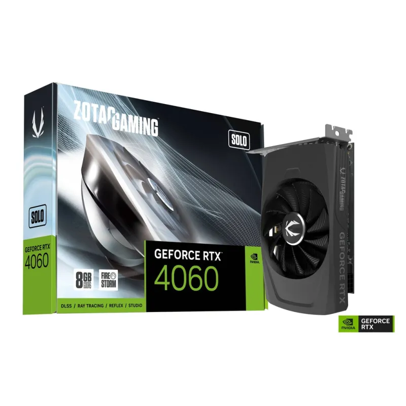 【夏日優惠】ZOTAC GAMING SOLO GeForce RTX 4060 8G 顯示卡