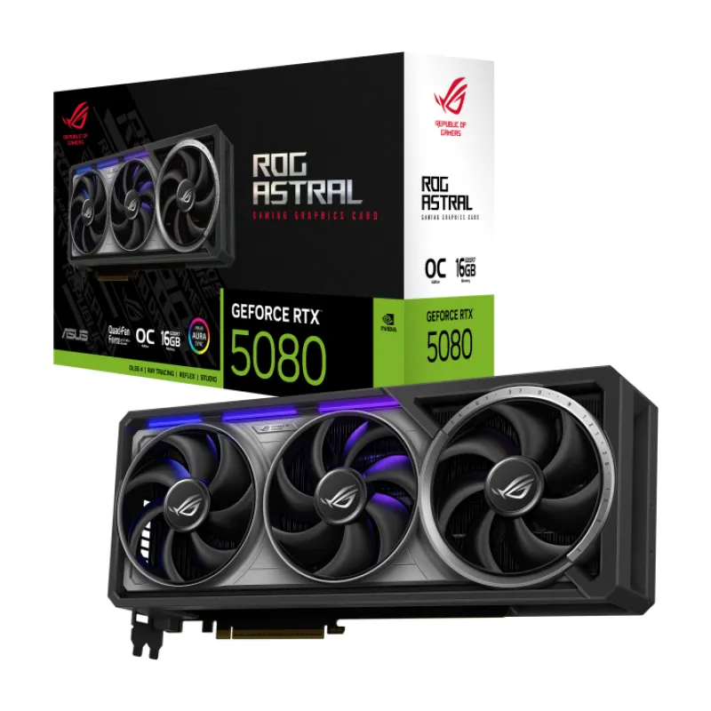 【八週年大激減】ASUS 華碩 ROG Astral GeForce RTX 5080 16GB GDDR7 OC 顯示卡